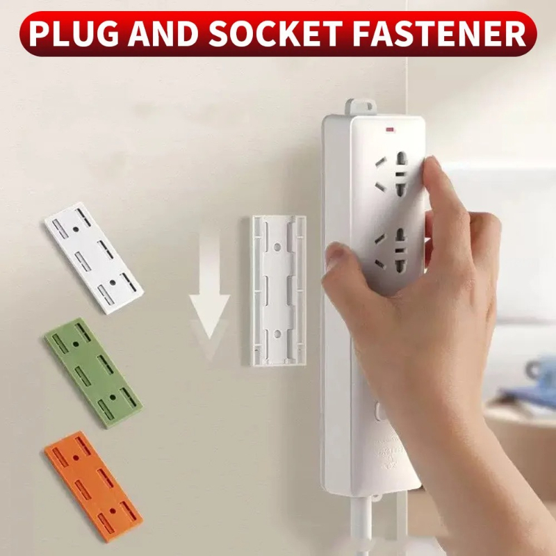 Power Tools For Home - Kendinden Yapışkanlı Priz Çıkışı Düzenleyici Duvara