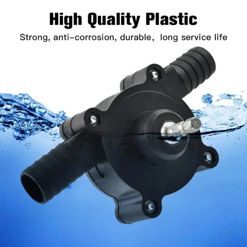 Power Tools Plumbing - Taşınabilir Elektrikli Matkap Pompası Kendinden Emişli