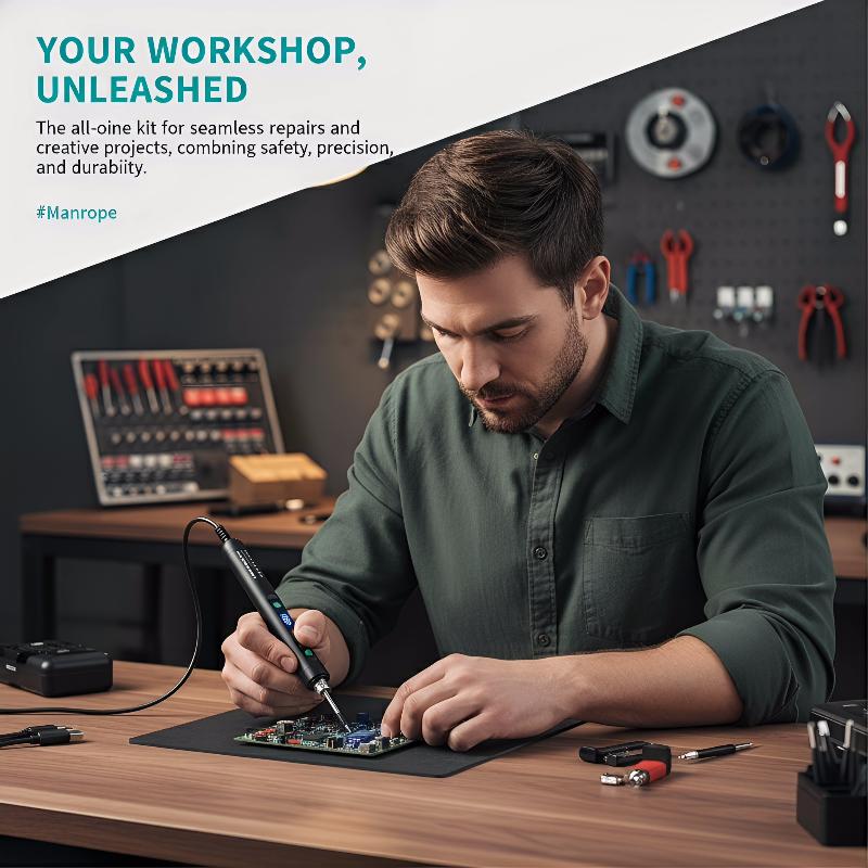 Dijital Elektrikli Havya Seti  - Power Tools Technician incelemesi ve fiyatı