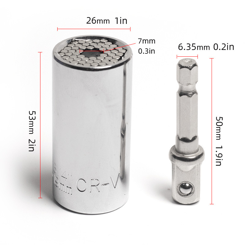 Evrensel lokma anahtar kafa se - Power Key Tools incelemesi ve fiyatı