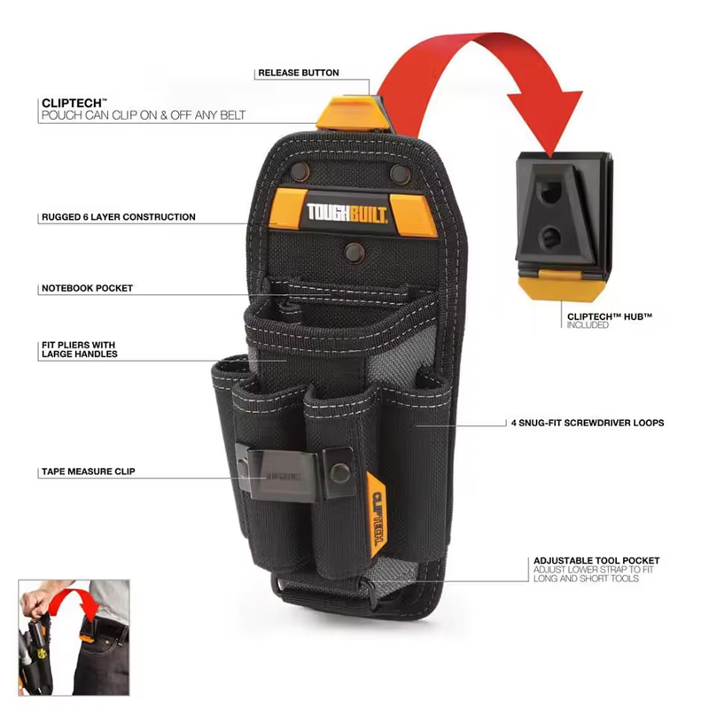 TOUGHBUILT TB-CT-36-L6 Teknisy - Power Tools Technician incelemesi ve fiyatı