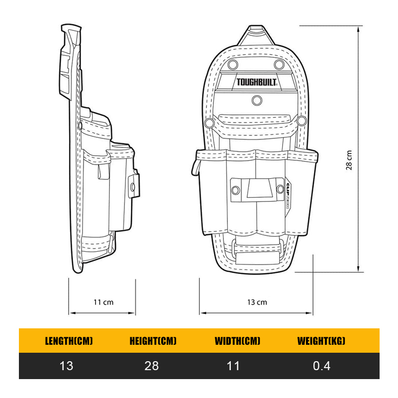 TOUGHBUILT TB-CT-36-L6 Teknisy - Power Tools Technician incelemesi ve fiyatı