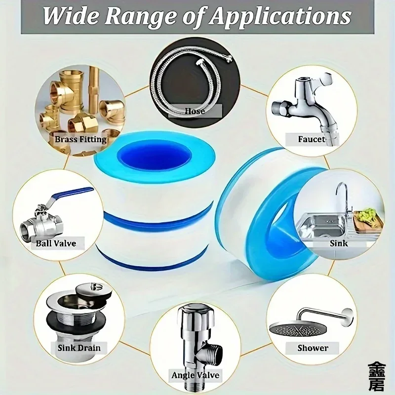 10 adet conta bandı iplik cont - Power Tools Plumbing incelemesi ve fiyatı