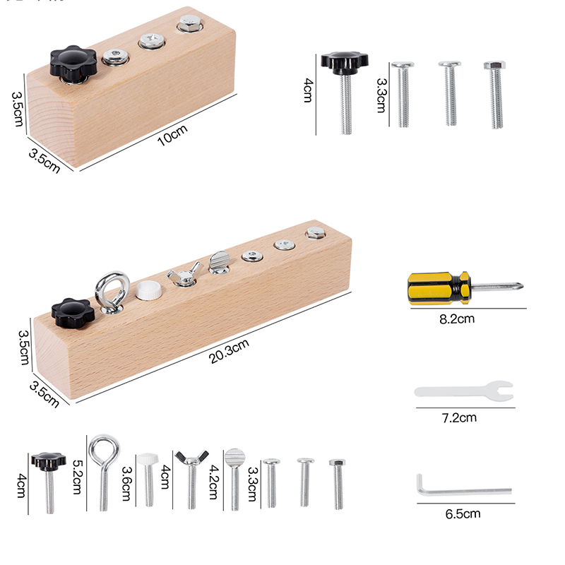 Çocuklar İçin Ahşap Vida Somun - Power Tools Skills incelemesi ve fiyatı