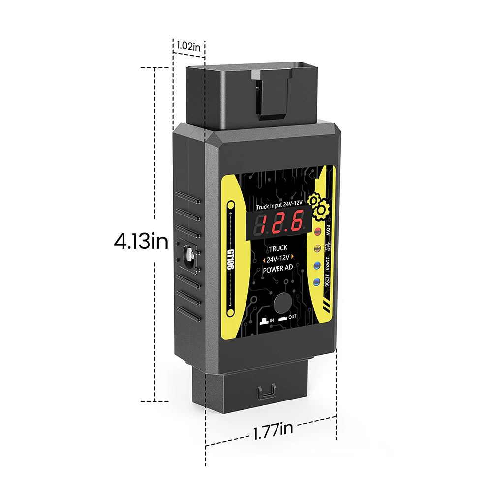 Godiag GT106 Artı Ağır Kamyon  - Power Tools Technician incelemesi ve fiyatı